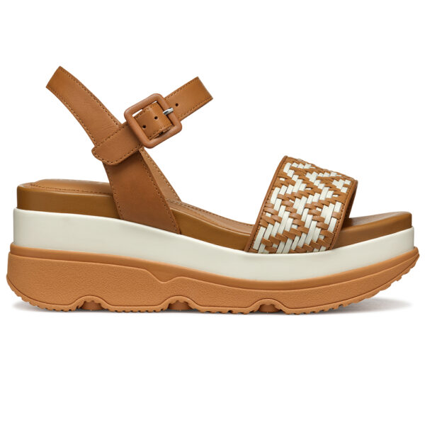 Geox Gardenia D55HBA 0TC43 C5F1S Καφέ Γυναικεία Πέδιλα