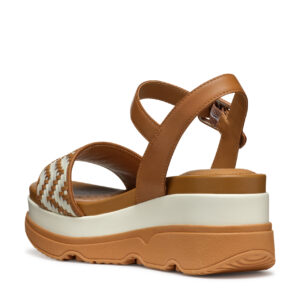 Geox Gardenia D55HBA 0TC43 C5F1S Καφέ Γυναικεία Πέδιλα