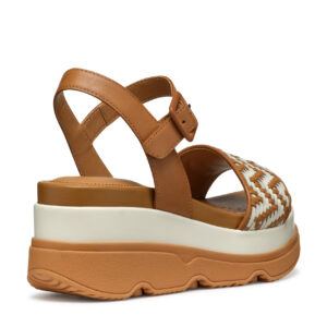 Geox Gardenia D55HBA 0TC43 C5F1S Καφέ Γυναικεία Πέδιλα