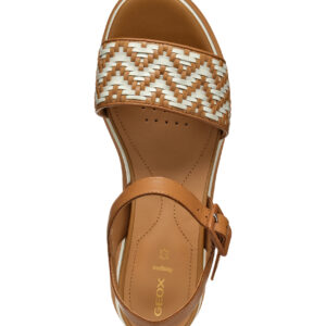 Geox Gardenia D55HBA 0TC43 C5F1S Καφέ Γυναικεία Πέδιλα