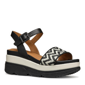 Geox Gardenia D55HBA 0TC43 C9B1S Μαύρα Γυναικεία Πέδιλα