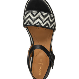 Geox Gardenia D55HBA 0TC43 C9B1S Μαύρα Γυναικεία Πέδιλα