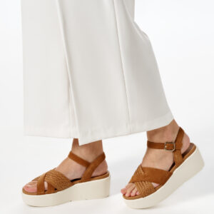 Geox Xand 2.2s D55M1B 00022 C6001 Καφέ Γυναικεία Πέδιλα