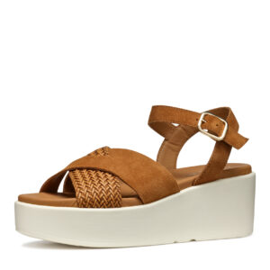 Geox Xand 2.2s D55M1B 00022 C6001 Καφέ Γυναικεία Πέδιλα