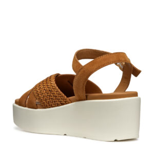 Geox Xand 2.2s D55M1B 00022 C6001 Καφέ Γυναικεία Πέδιλα