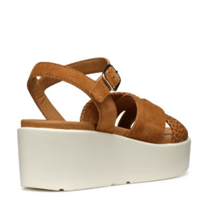 Geox Xand 2.2s D55M1B 00022 C6001 Καφέ Γυναικεία Πέδιλα