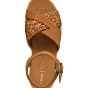 Geox Xand 2.2s D55M1B 00022 C6001 Καφέ Γυναικεία Πέδιλα