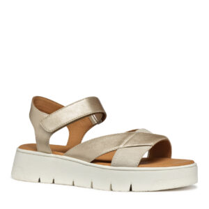 Geox Dandra D55SCB 0AJ22 C2LH6 Χρυσαφί Γυναικεία Πέδιλα