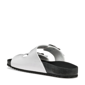 Geox Brionia D55Y3M 000HH C1000 Λευκά Γυναικεία Πέδιλα