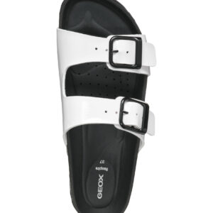 Geox Brionia D55Y3M 000HH C1000 Λευκά Γυναικεία Πέδιλα