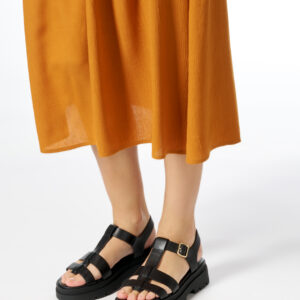 Geox Adacter S D55YVB 00043 C9999 Μαύρα Γυναικεία Πέδιλα