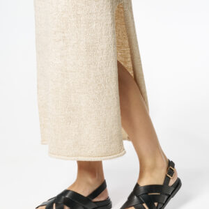 Geox Adelash D55YWA 00043 C9999 Μαύρα Γυναικεία Πέδιλα