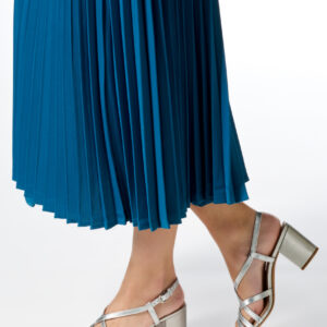 Geox Virnilisa D55YZB 000Y2 C1007 Ασημί Γυναικεία Πέδιλα