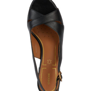 Geox Walk D45B6C 00043 C9999 Μαύρα Γυναικεία Πέδιλα