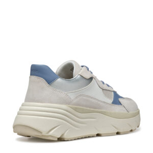 Geox Diamanta D45UFB 05433 C0815 Λευκά Γυναικεία Sneakers