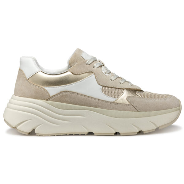 Geox Diamanta D45UFB 05422 C1ZH6 Μπεζ Γυναικεία Sneakers
