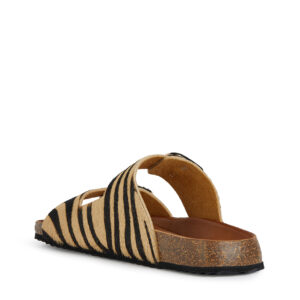 Geox Brionia D45VYC 000QS C5V9B Καφέ Γυναικεία Πέδιλα