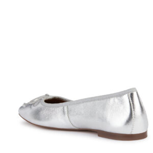 Geox Marsilea D45W6A 02111 C1007 Ασημί Γυναικείες Μπαλαρίνες
