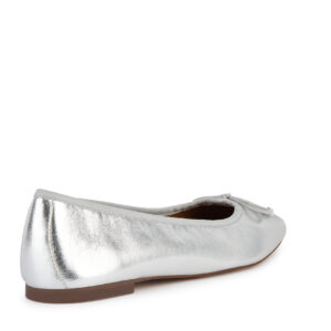 Geox Marsilea D45W6A 02111 C1007 Ασημί Γυναικείες Μπαλαρίνες
