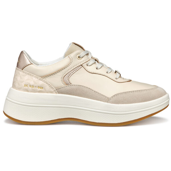 Geox Spherica D46WTD 08504 C1122 Μπεζ Γυναικεία Sneakers