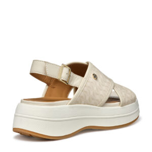 Geox Spherica D550VB 00485 C1122 Μπεζ Γυναικεία Πέδιλα