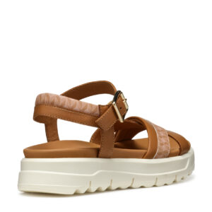 Geox Xand D55SZB 04304 C5F8Z Καφέ Γυναικεία Πέδιλα