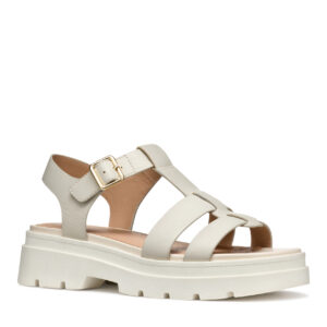 Geox Adacter S D55YVB 00043 C5322 Μπεζ Γυναικεία Πέδιλα