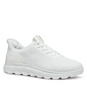 Geox Spherica U55MPA 06KEK C1000 Λευκά Ανδρικά Sneakers
