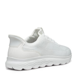 Geox Spherica U55MPA 06KEK C1000 Λευκά Ανδρικά Sneakers