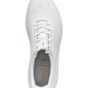 Geox Spherica U55MPA 06KEK C1000 Λευκά Ανδρικά Sneakers