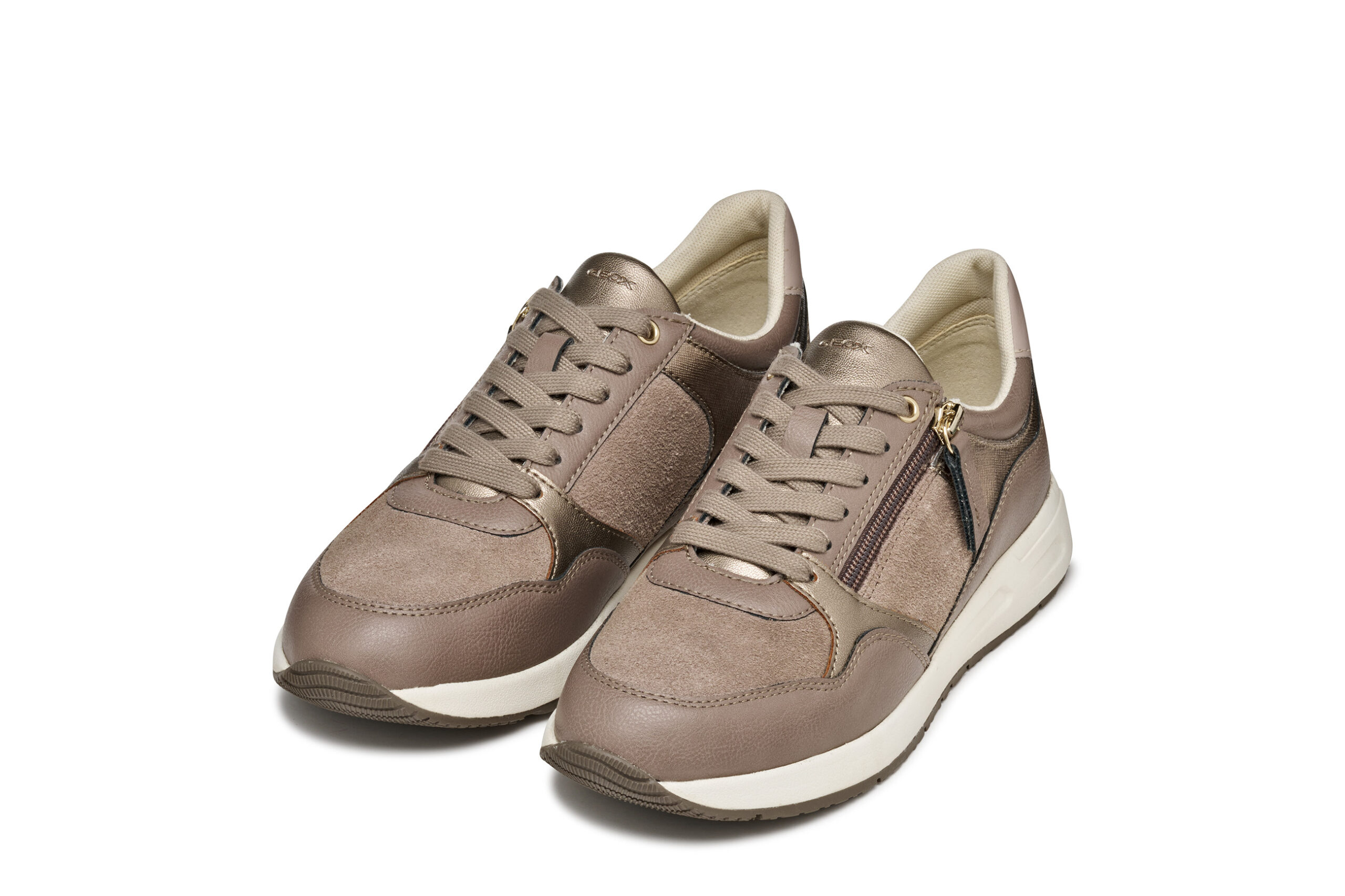 Geox Bulmya D36NQB 022BC C6029 Μπεζ Γυναικεία Sneakers - Image 4