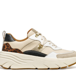 Geox Diamanta D36UFE 05485 C1S6N Μπεζ Γυναικεία Sneakers