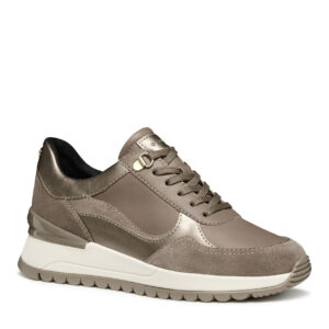 Geox Desya D5600A 08522 C6537 Μπέζ Γυναικεία Sneakers