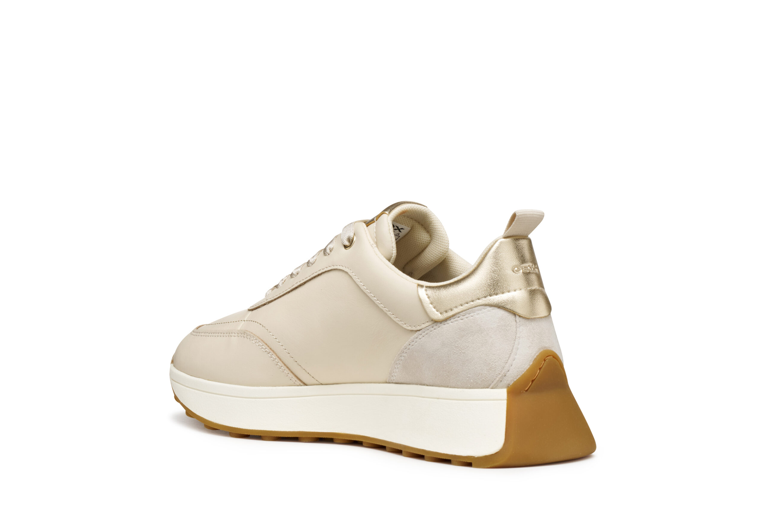 Geox Amabel D56MDA 08522 C1S5V Μπεζ Γυναικεία Sneakers - Image 7