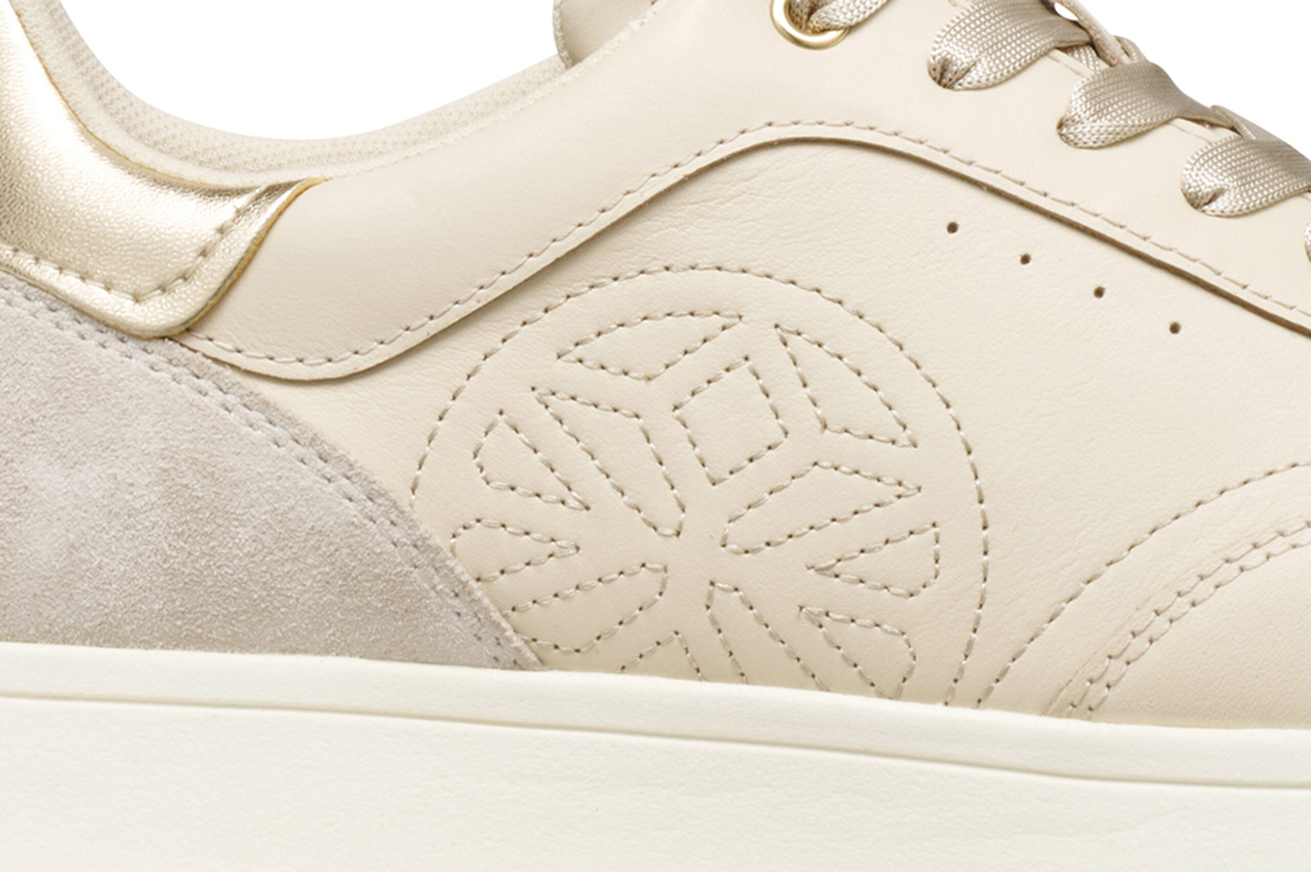 Geox Amabel D56MDA 08522 C1S5V Μπεζ Γυναικεία Sneakers