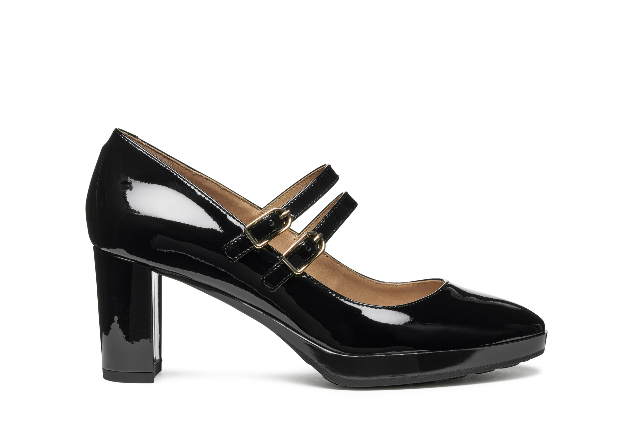 Geox Walk Pleasure 60 D56TEA 00066 C9999 Μαύρα Γυναικεία Τακούνια