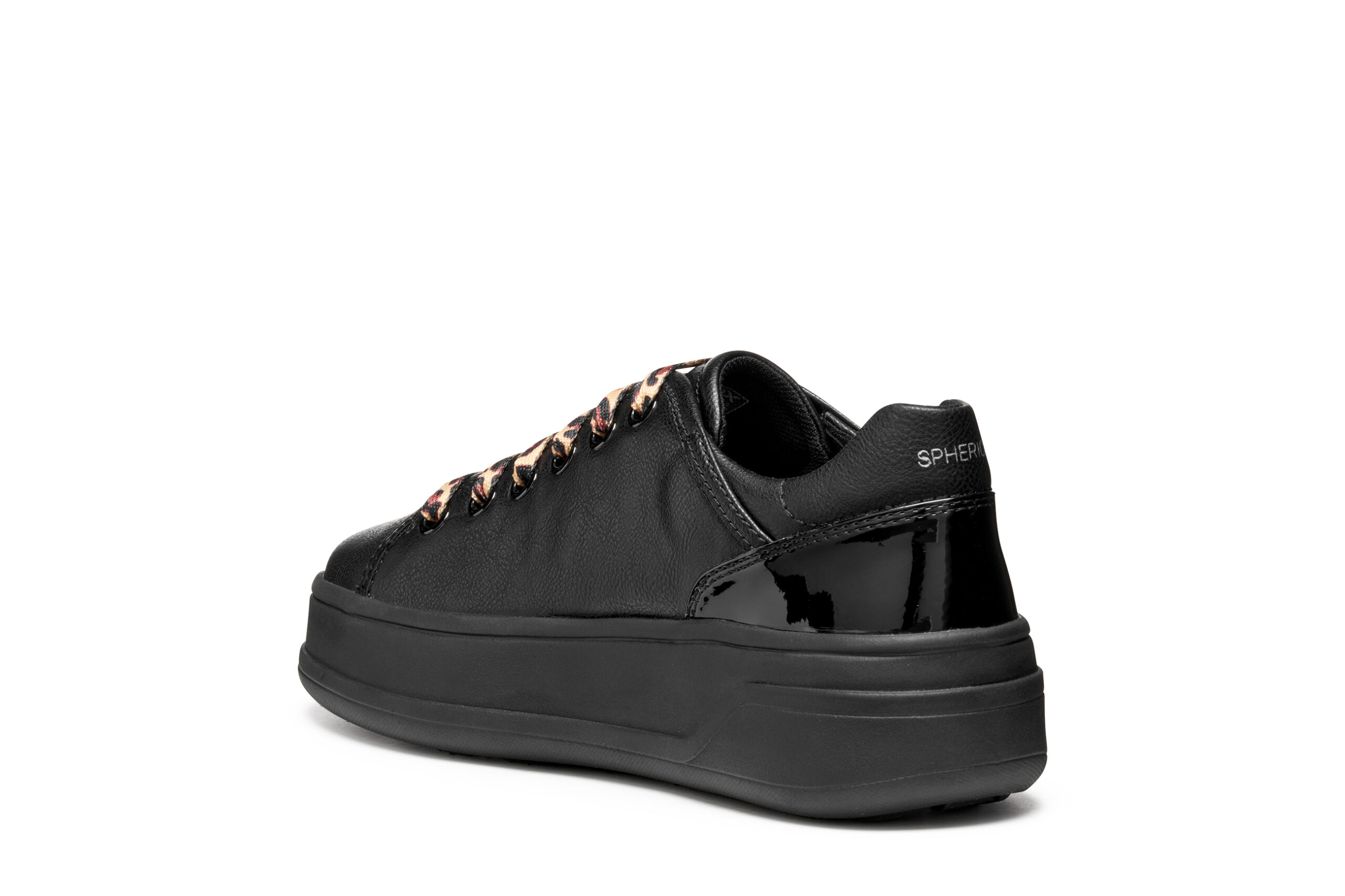 Geox Spherica ECUB D56WVD 05402 C9999 Μαύρα Γυναικεία Sneakers - Image 3