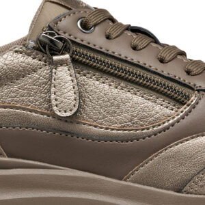 Geox Plummery D56YNE 02NNF C9F1G Μπεζ Γυναικεία Sneakers