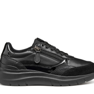 Geox Plummery D56YNE 05402 C9997 Μαύρα Γυναικεία Sneakers