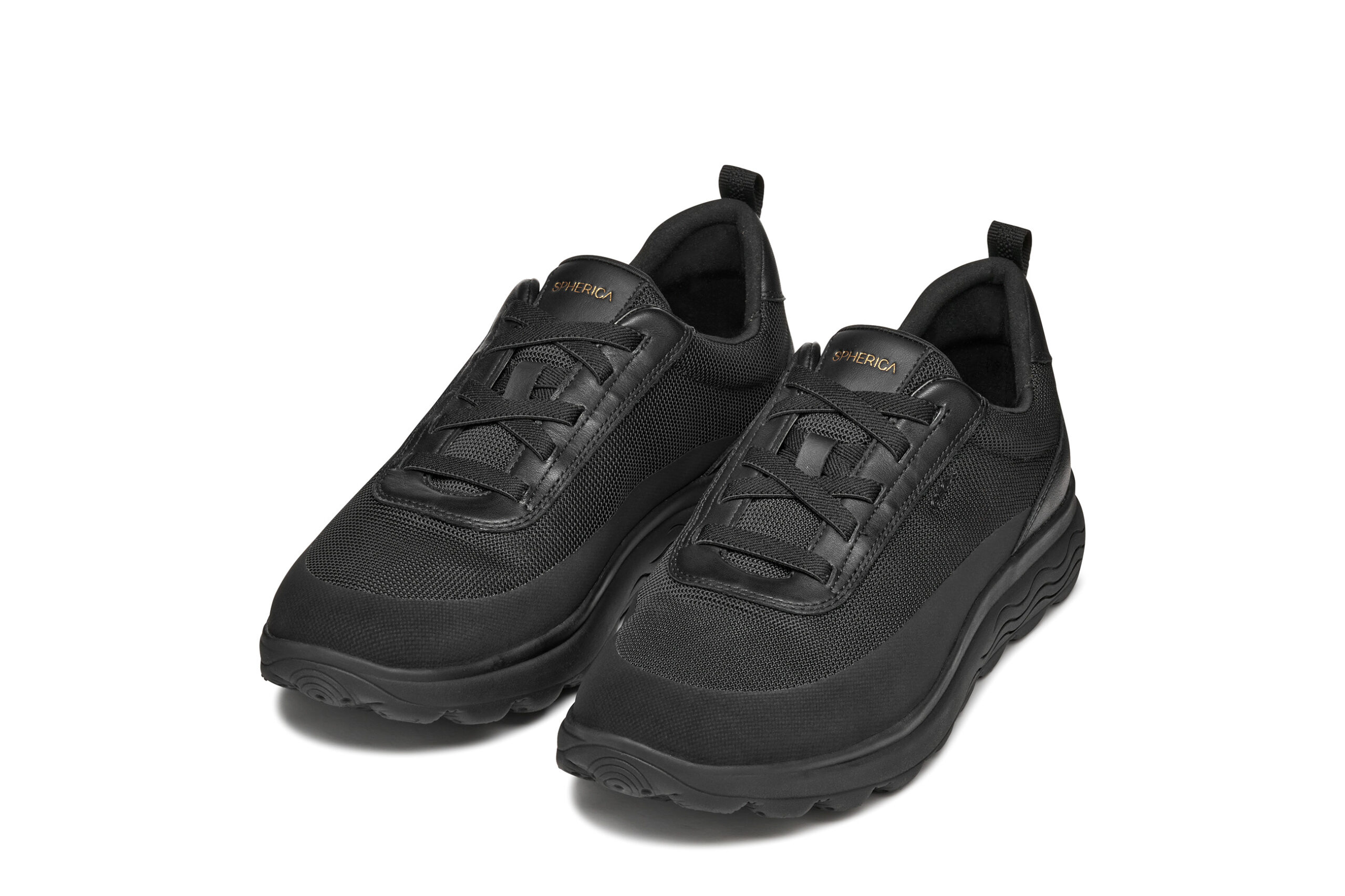 Geox Spherica U46BYA 01185 C9999 Μαύρα Ανδρικά Sneakers - Image 4