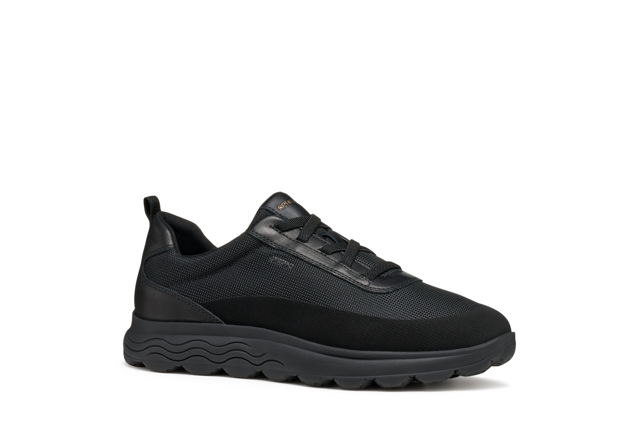 Geox Spherica U46BYA 01185 C9999 Μαύρα Ανδρικά Sneakers - Image 6