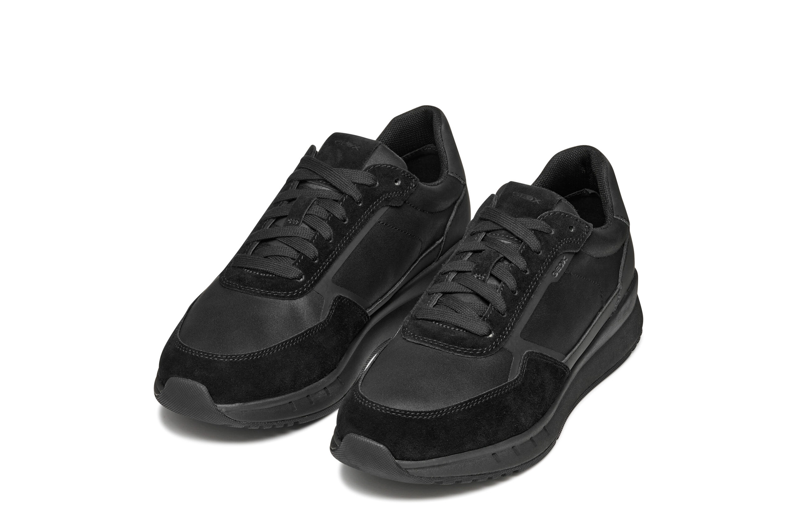 Geox Branthon U55LCA 0CQ22 C9999 Μαύρα Ανδρικά Sneakers - Image 4