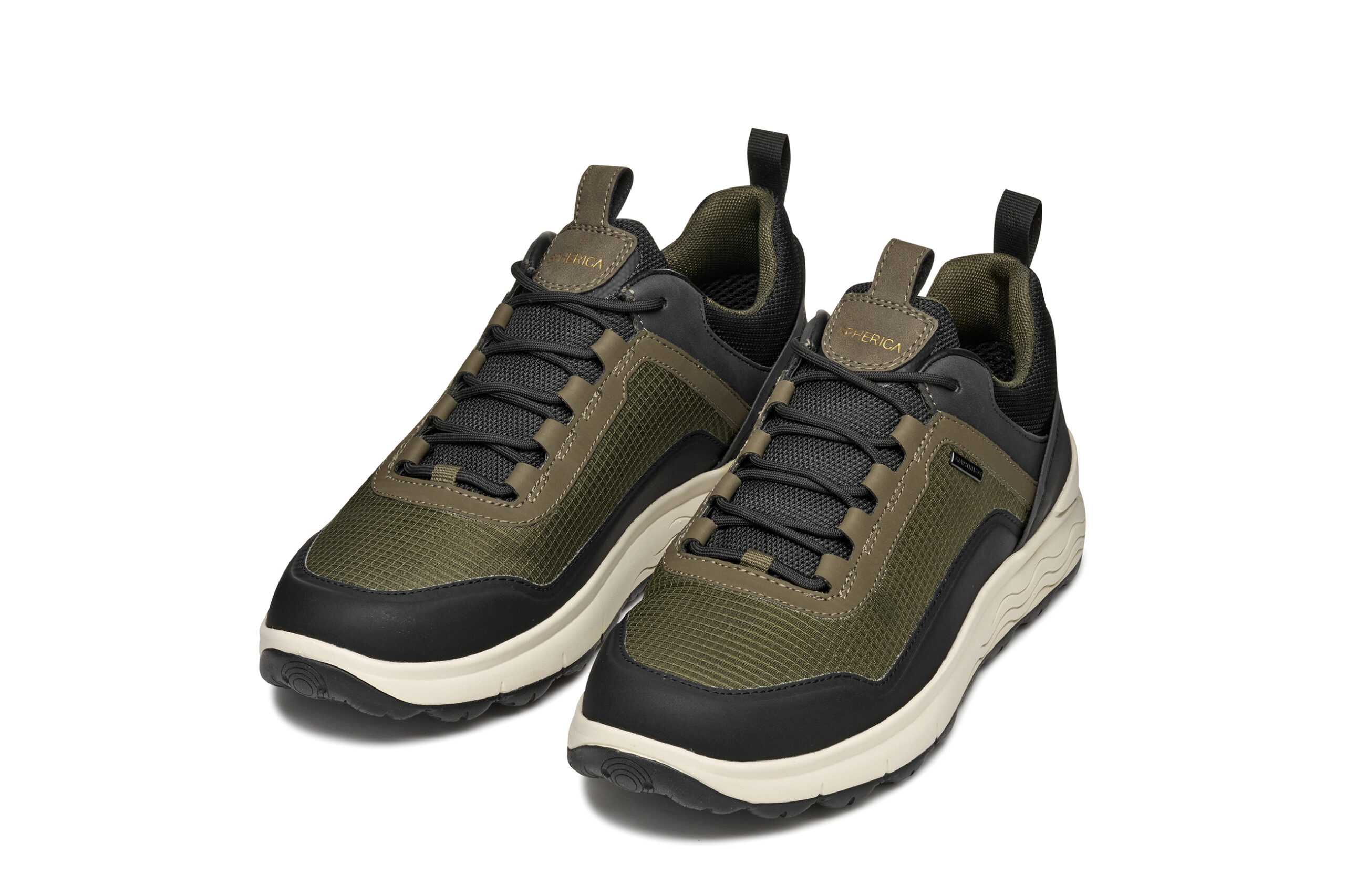 Geox Spherica 4x4 ABX U56FDA 0119J C3009 Χακί Ανδρικά Sneakers - Image 4
