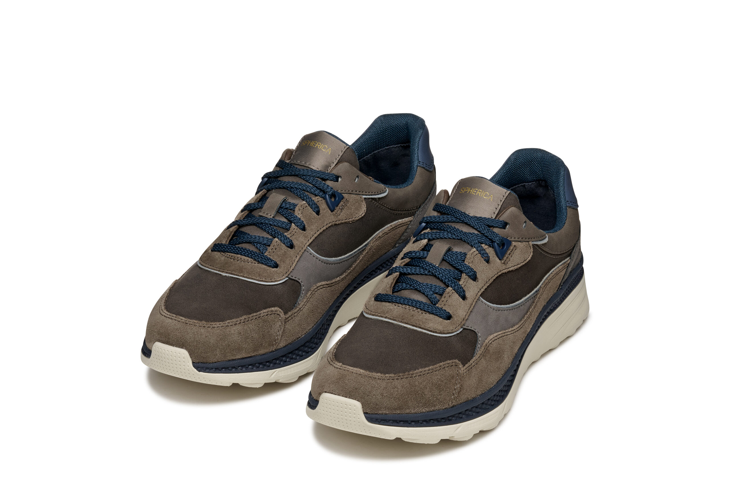 Geox Spherica Actif X1 U56HUA 0CQ22 C1467 Γκρι Ανδρικά Sneakers - Image 4