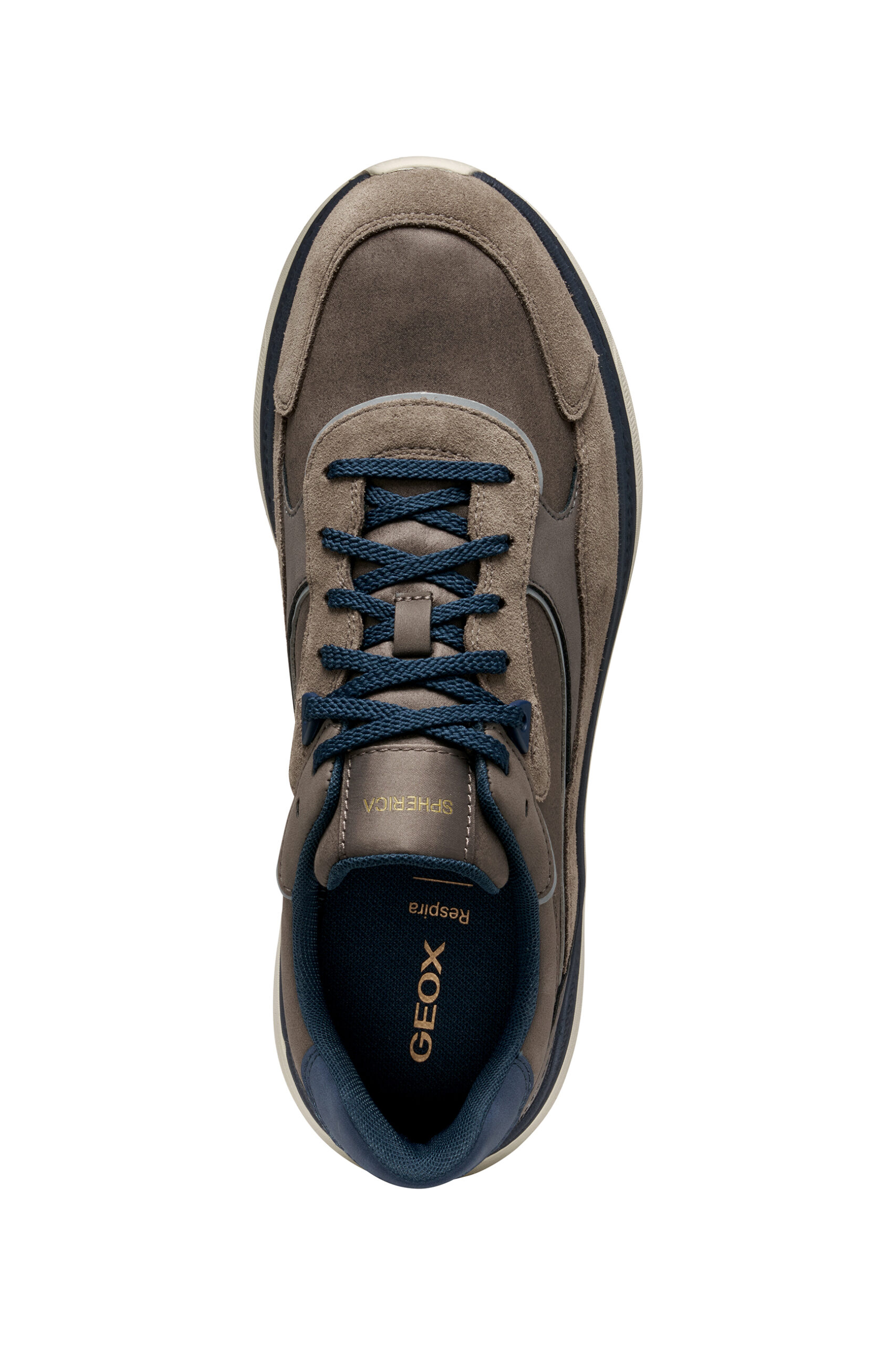 Geox Spherica Actif X1 U56HUA 0CQ22 C1467 Γκρι Ανδρικά Sneakers - Image 9