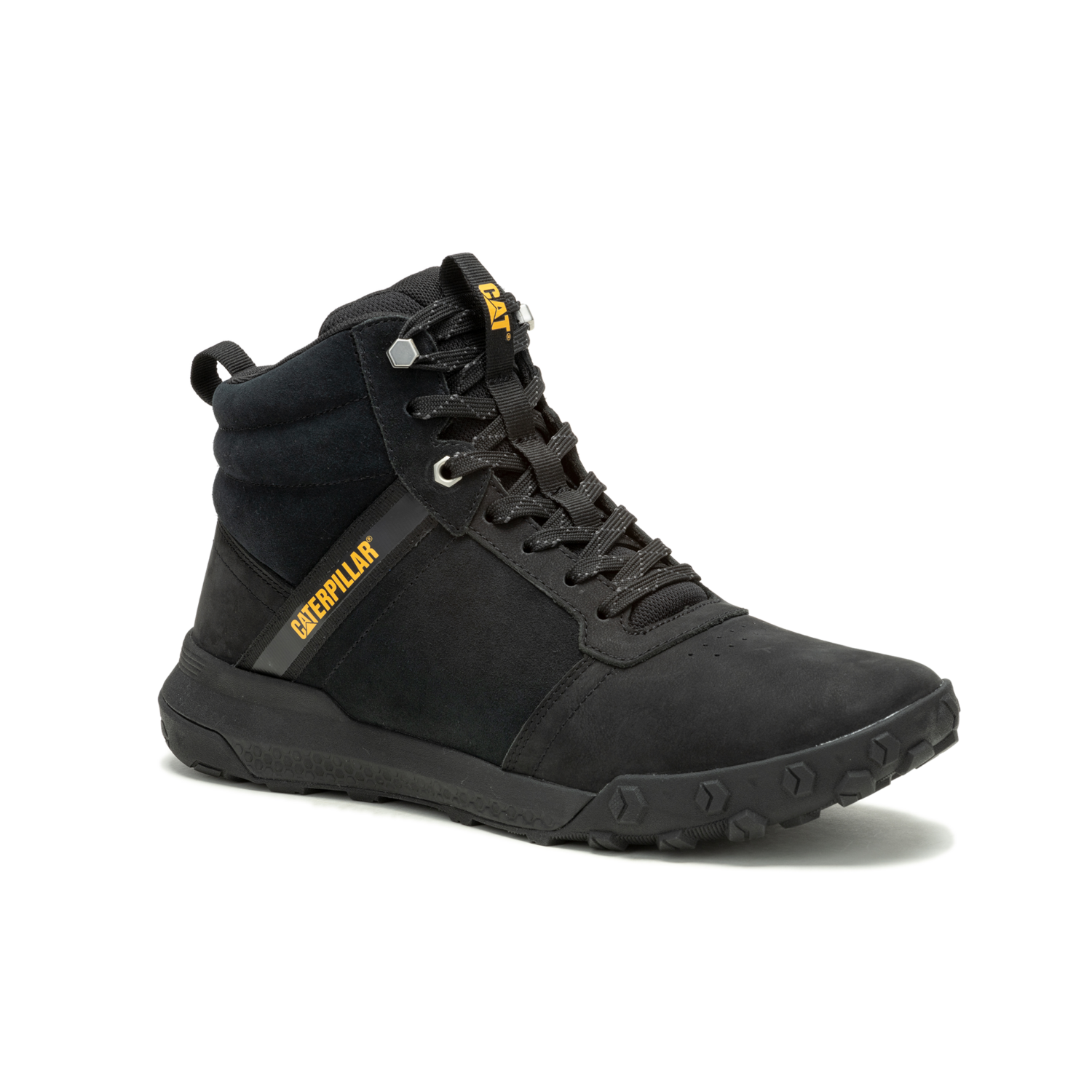 Caterpillar Hex Ready Mid P726021 Μαύρα Ανδρικά Μποτάκια