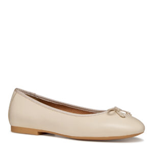 Geox New Palmaria D654JF 0Y211 C2L5K Μπεζ Γυναικείες Μπαλαρίνες