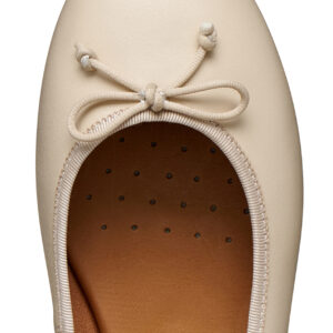 Geox New Palmaria D654JF 0Y211 C2L5K Μπεζ Γυναικείες Μπαλαρίνες