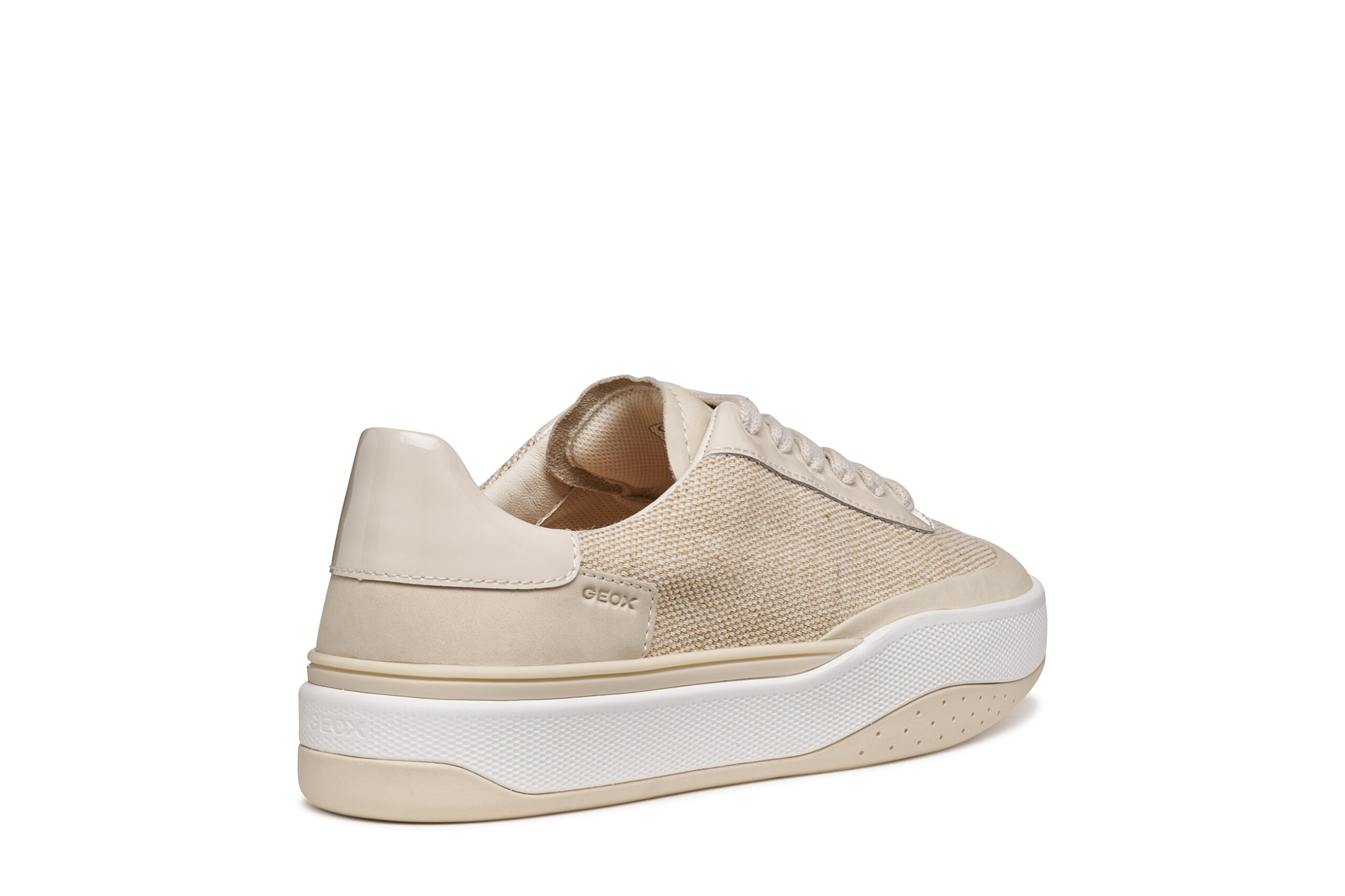 Geox Dynamia D655KA 01166 CH61L Μπεζ Γυναικεία Sneakers - Image 5