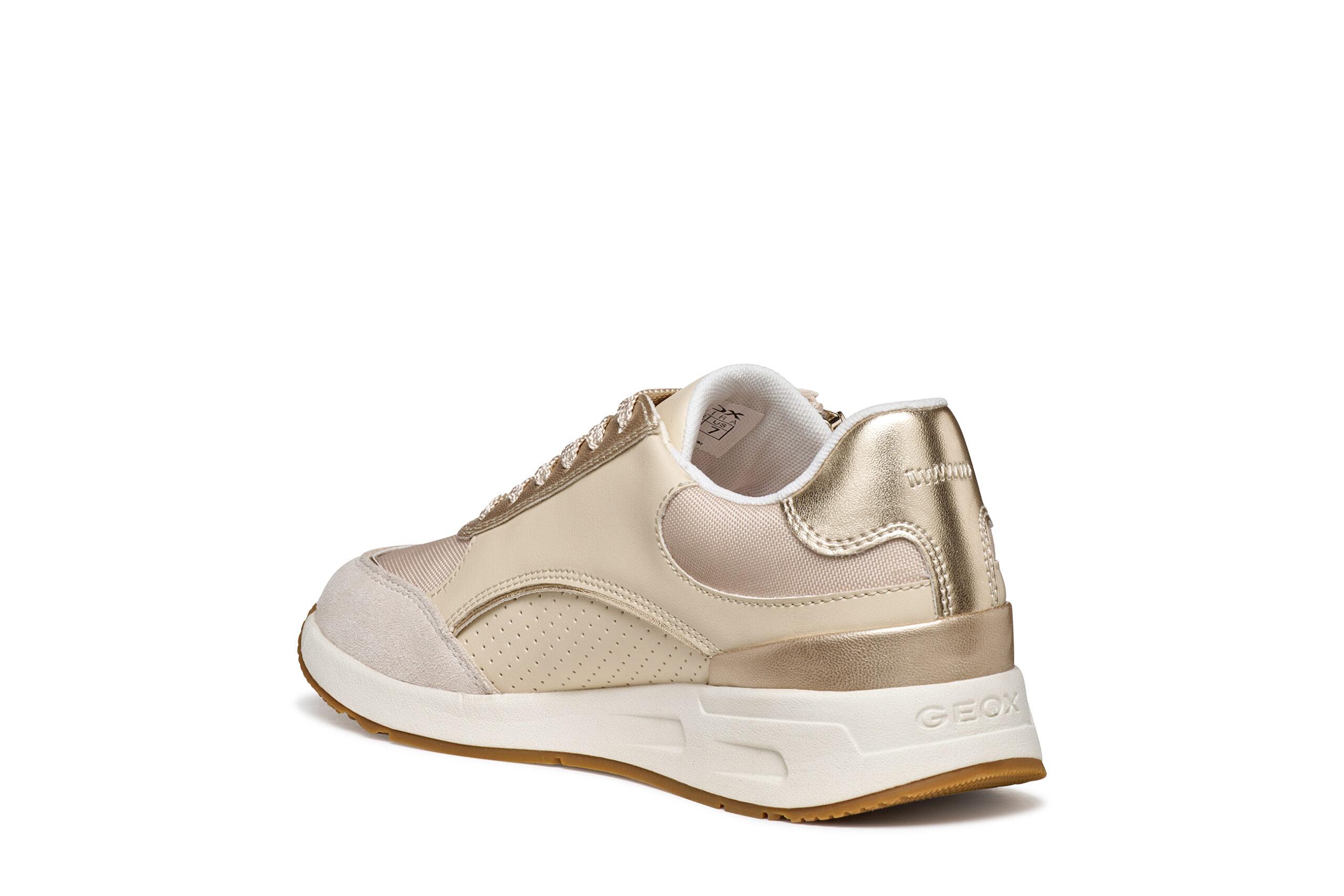 Geox Bulmya D65NQB 054AC C1S2L Μπεζ Γυναικεία Sneakers - Image 6